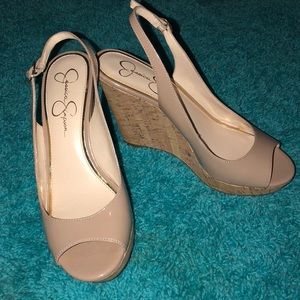 Jessica Simpson wedges